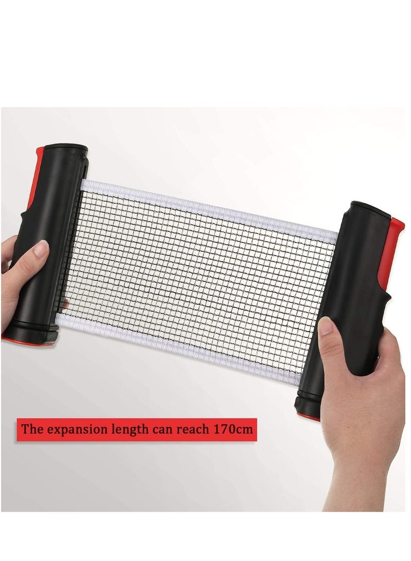 Y&D Portable Retractable Table Tennis Net Rack Replacement Ping Pong Accessory - Image 2