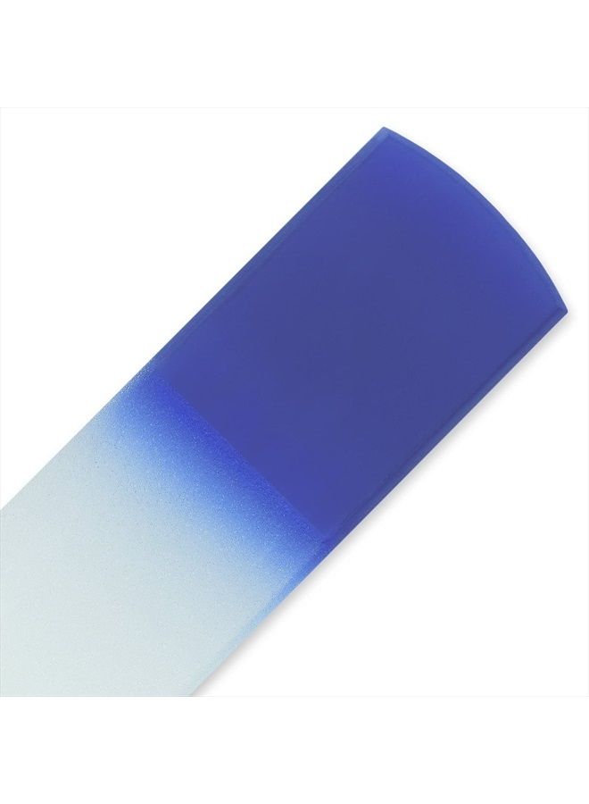 Mont Bleu مقشر القدمين - ملف زجاجي يدوي الصنع - مبرد باديكير - زجاج تشيكي مقسى أصلي - مزيل للذرة والجلد الميت - مسامير - مزيل للجلد الخشن - أدوات باديكير - سبا القدمين - Image 4