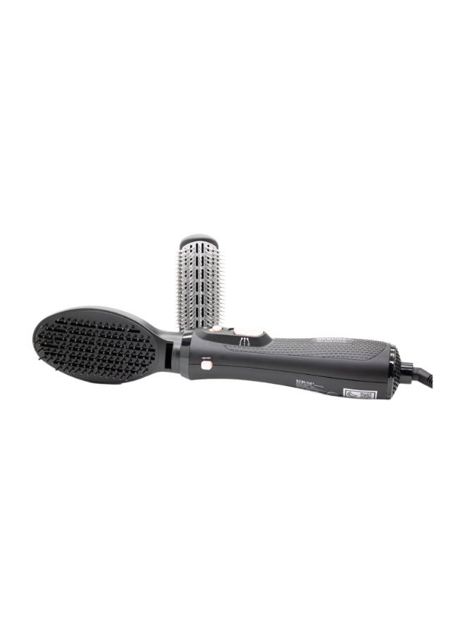 REBUNE Hair Styler With 2 Attachments 1000W Black - Image 3
