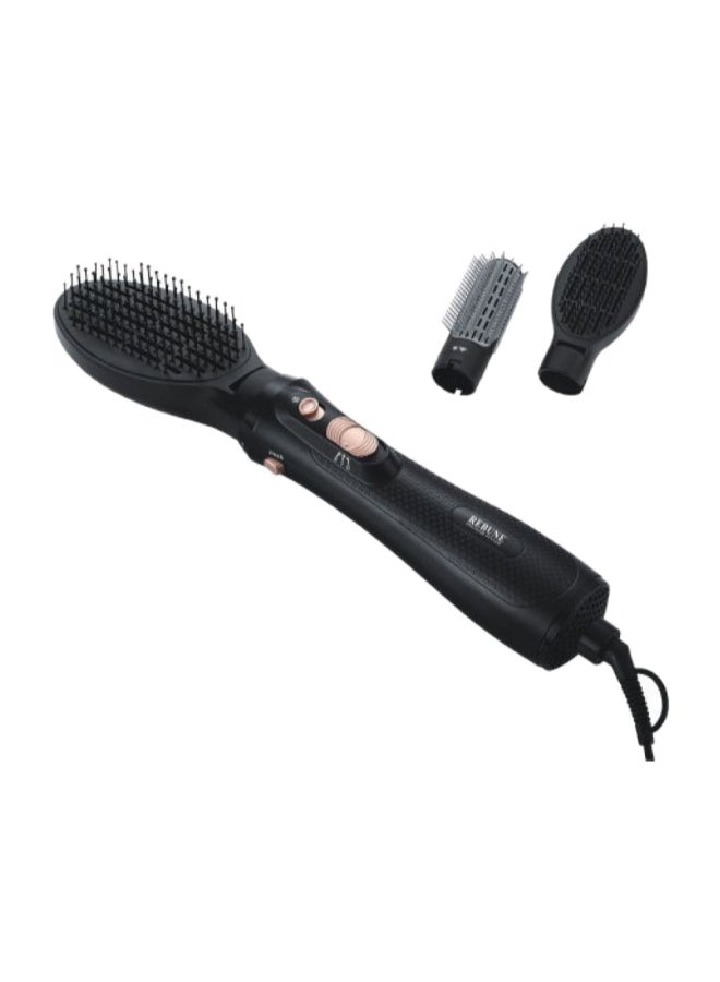 REBUNE Hair Styler With 2 Attachments 1000W Black - Image 2