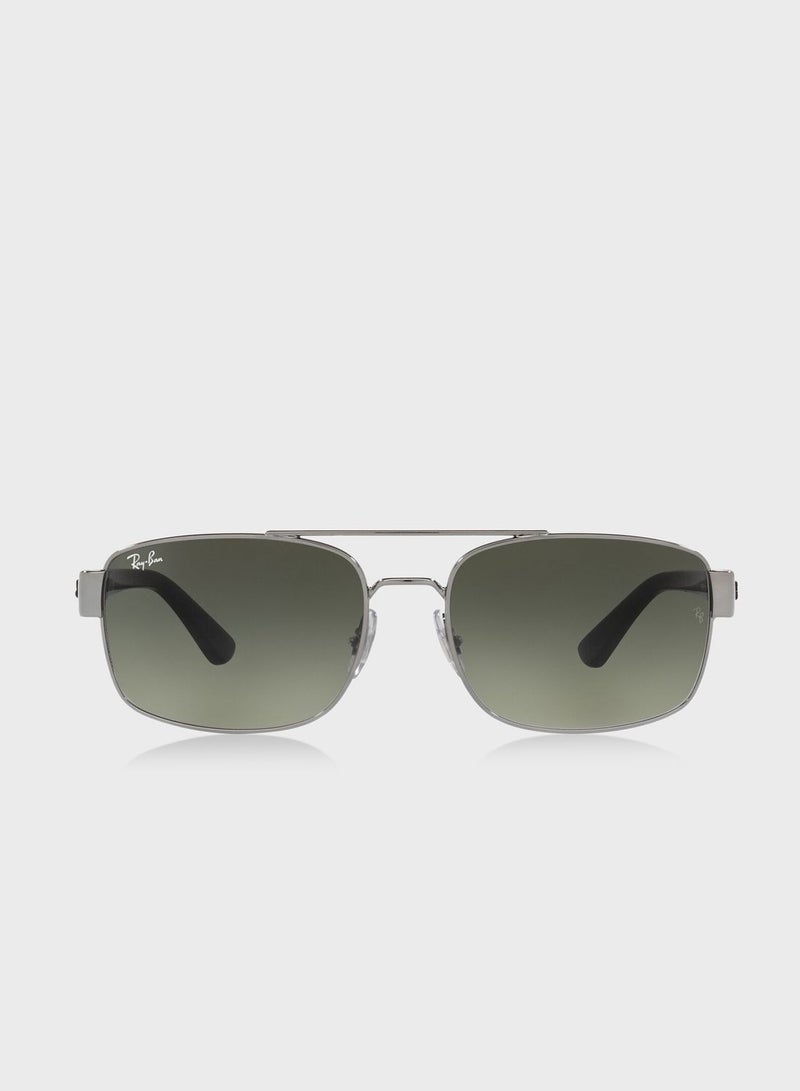 Ray-Ban 0Rb3687 Pillow Sunglasses - Image 1