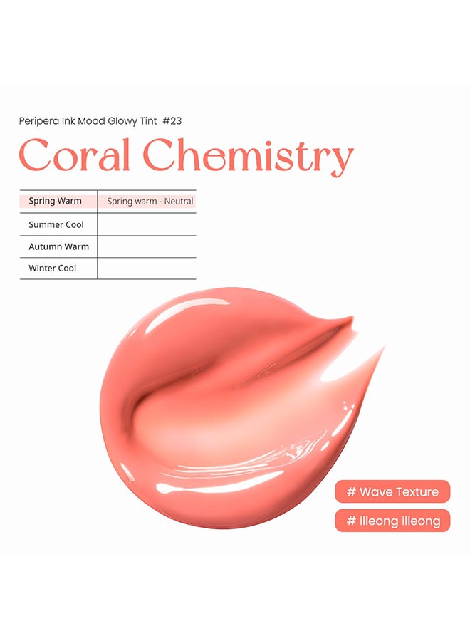 Peripera Ink Mood Glowy Tint 023 Coral Chemistry (Lucky Lottery) - Image 3