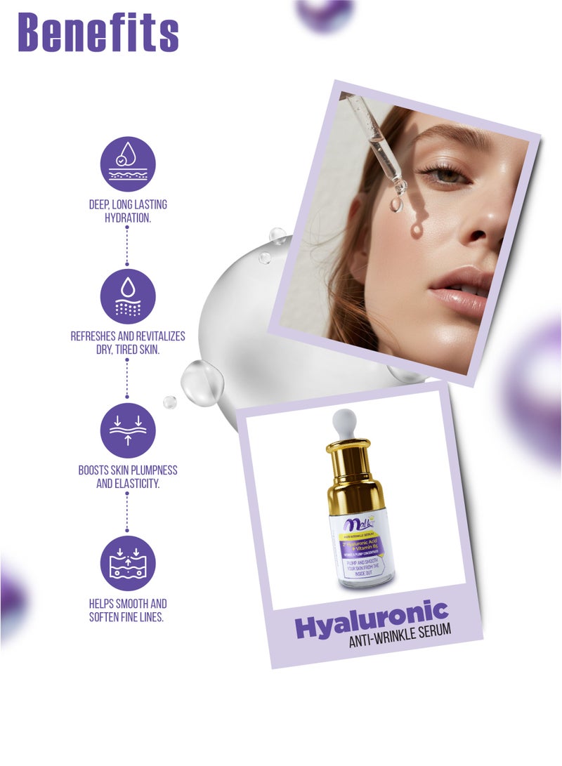 Malika Hyaluronic Acid 2% + B5 Serum 30ml | Hydrating Serum | Pure Hyaluronic Acid Serum | Korean Skin Care - Image 3