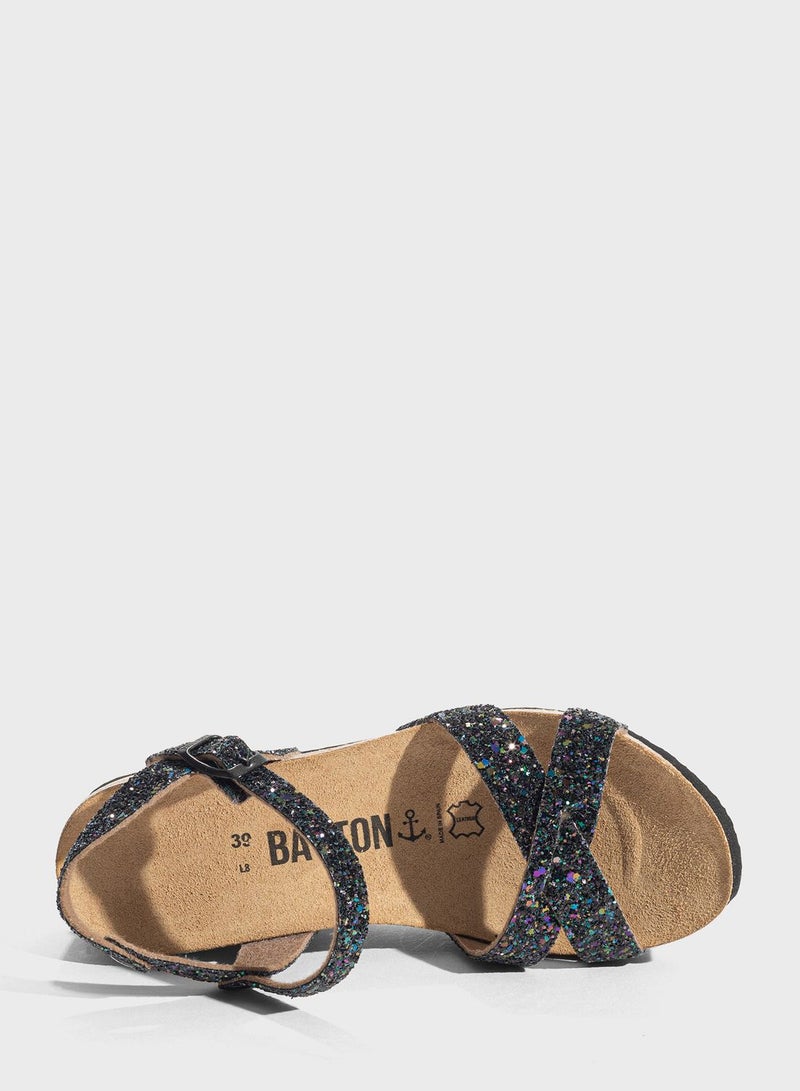 BAYTON Penny Multi Strap Wedge Sandals  - Image 5
