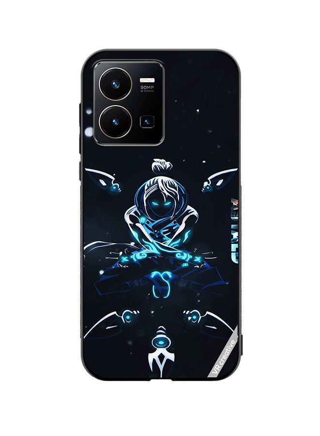 Protective Case Cover For Vivo Y35 Jett Valorant Design Multicolour