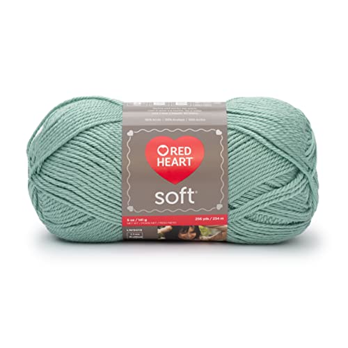 Red Heart Soft Seafoam Yarn - 3 Pack of 141g/5oz - Acrylic - 4 Medium (Worsted) - 256 Yards - Knitting/Crochet - Image 2