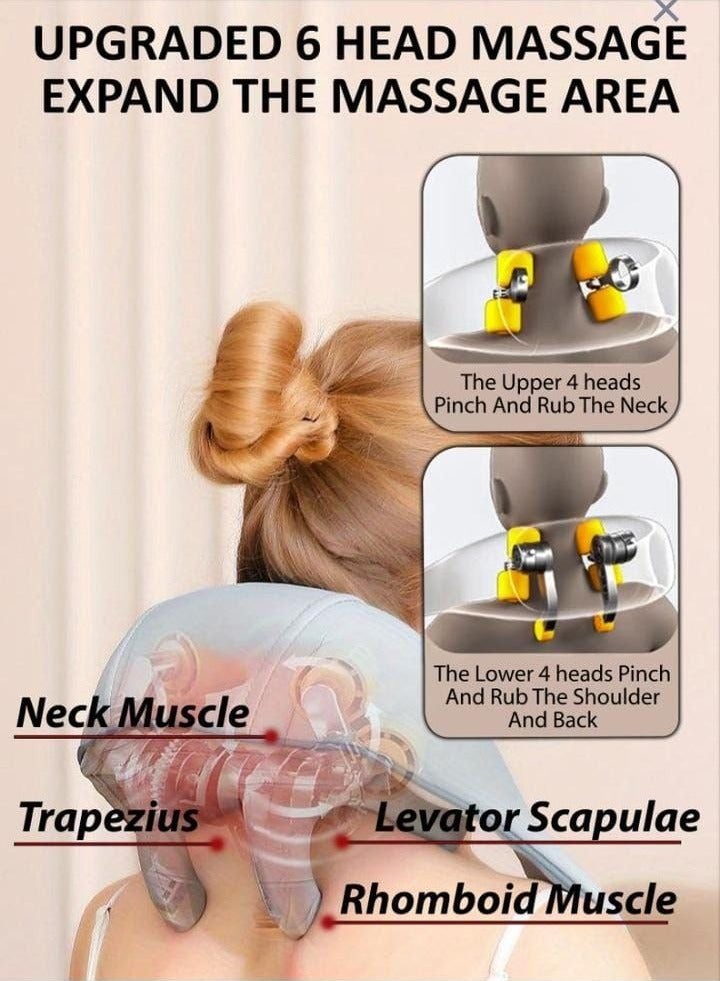 Smart Thermal Massager  Say goodbye to stress and pain and start the journey of true relaxation anytime, anywhere L - Image 4