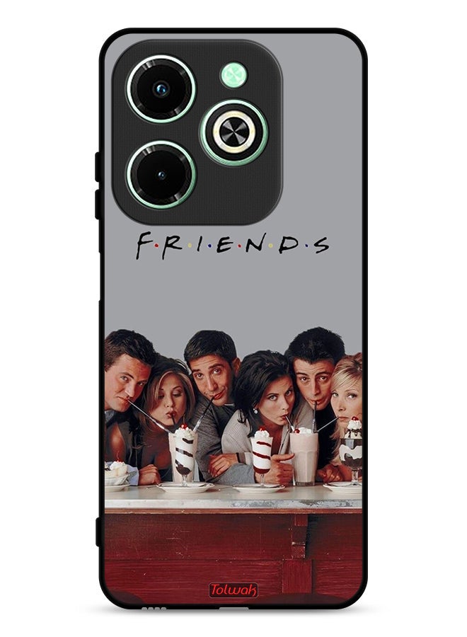 Tolwak Infinix Hot 40i 4G Protective Case Cover F R I E N D S - Image 1