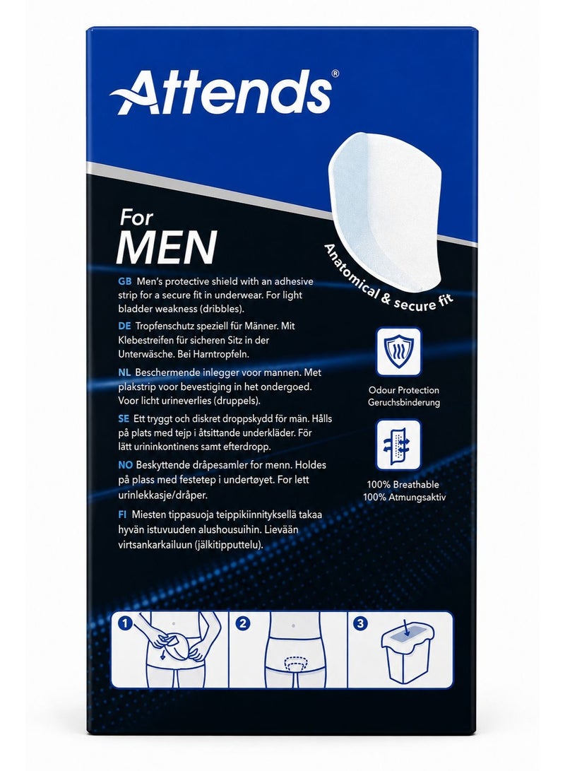 Attends For Men Protective Shield Level 2 – 16 Pieces - Image 3
