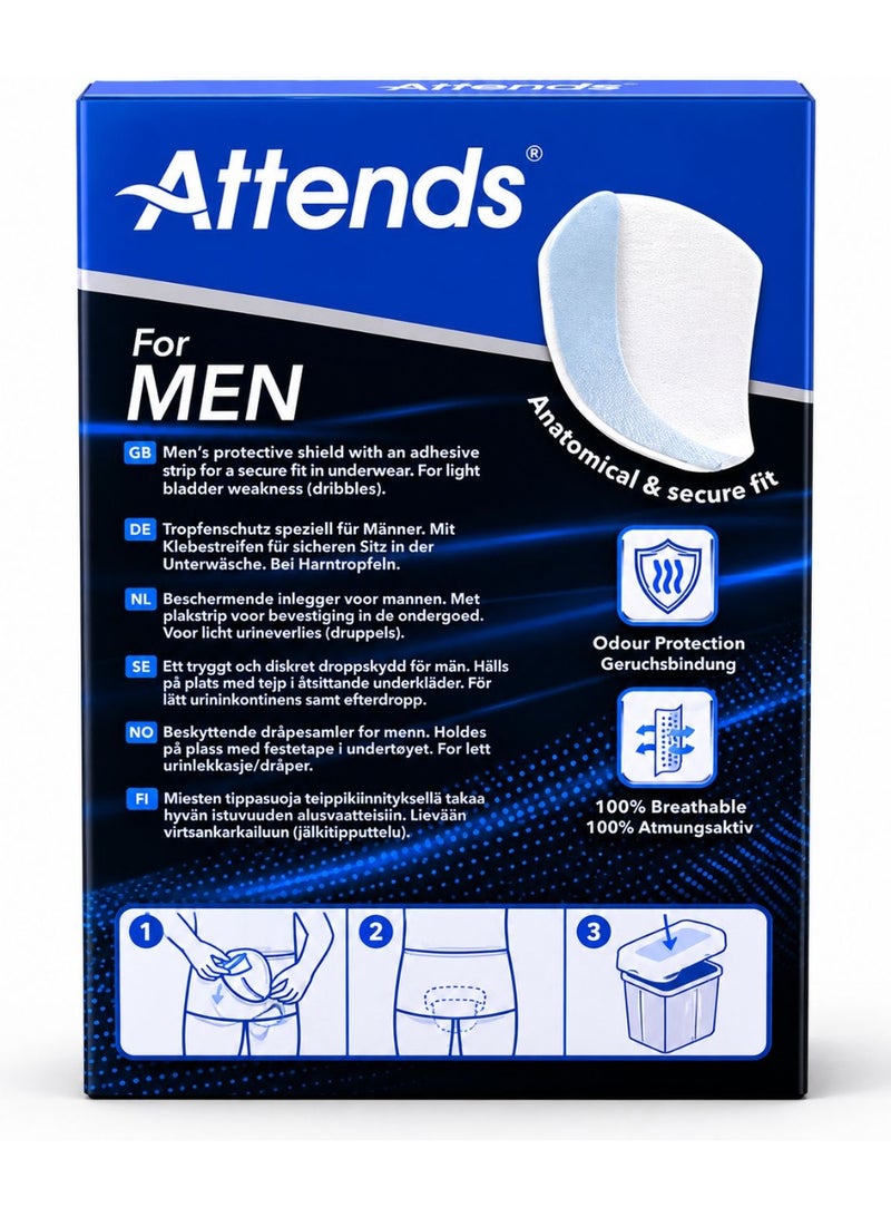 Attends For Men Protective Shield Level 2 – 16 Pieces - Image 4
