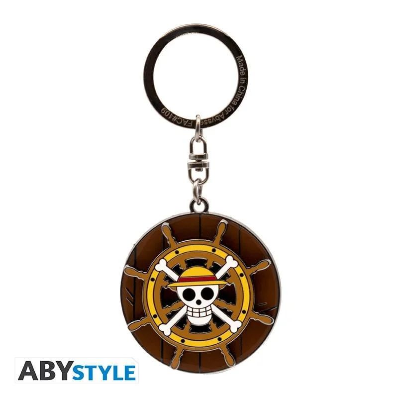 أبيستايل ABYSTYLE One Piece Thousand Sunny's Helm Moving Keychain