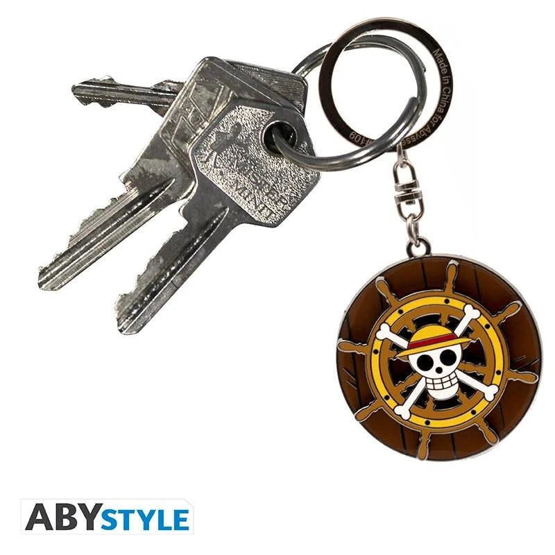 Abystyle  ABYSTYLE One Piece Thousand Sunny's Helm Moving Keychain  | Best Price UAE