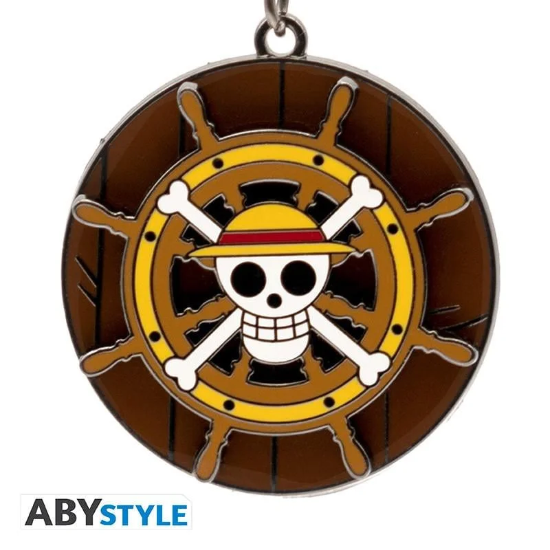 Abystyle  ABYSTYLE One Piece Thousand Sunny's Helm Moving Keychain  | Best Price UAE