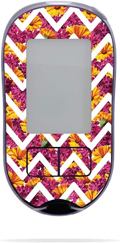 MightySkins Skin Compatible with Accu-Chek Aviva Plus - Chevron Summer | Protective, Durable, and Unique Vinyl Decal wrap Cover | Easy to Apply, Remove, and Change Styles | Made in The USA