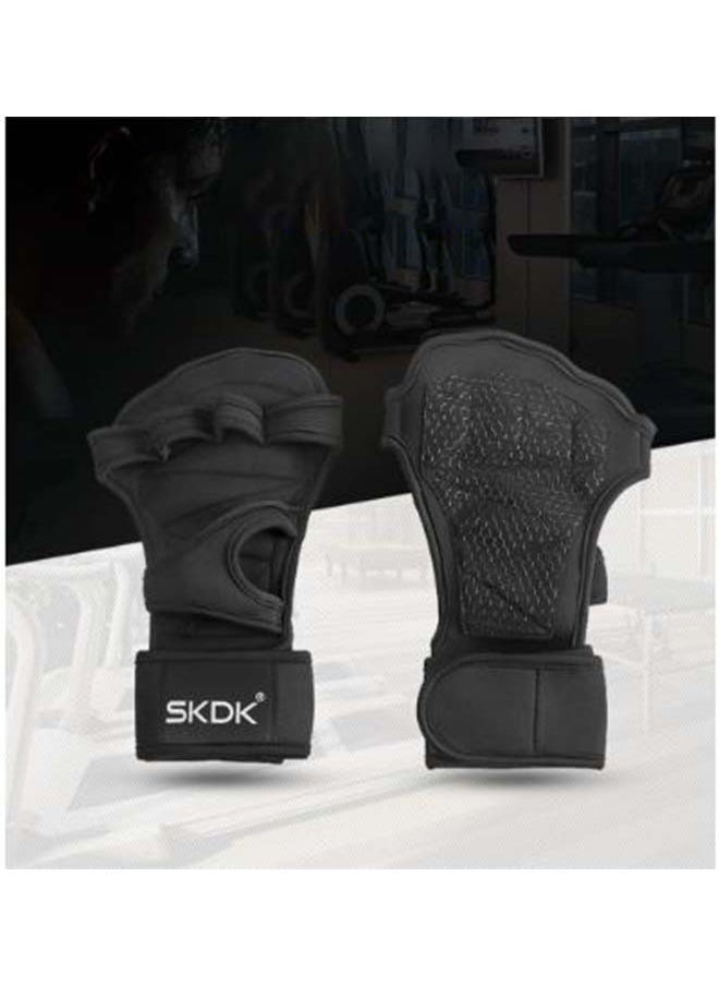 SKDK Sports Cross Training Gloves Gym Hand Gloves With Anti-skid And Wear-resistant Comfortable Exercise Gloves and Breathable Gym Gloves Weight Lifting Gloves with Wear Easily  - Image 5