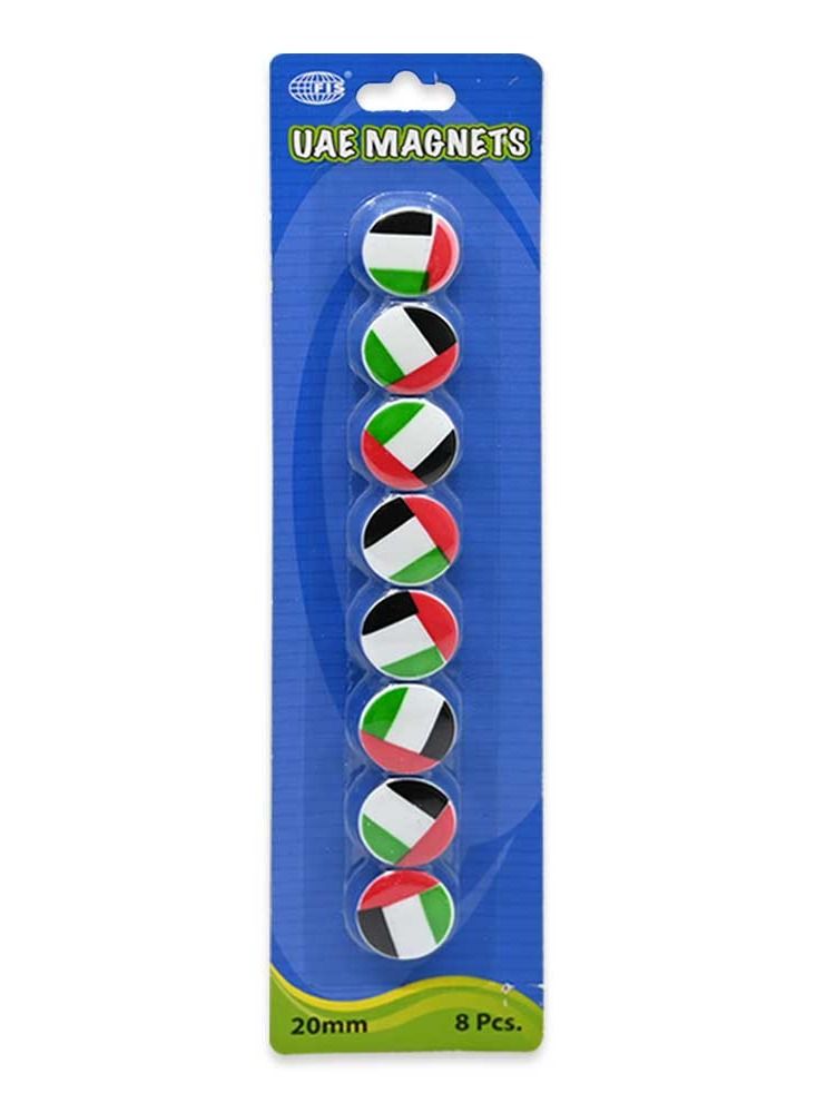 FIS طقم مغناطيس علم الإمارات يشمل 3 مجموعات (مجموعة 20 مم، مجموعة 30 مم، مجموعة 40 مم) -FSMIUAEF203040MM/3 - Image 4