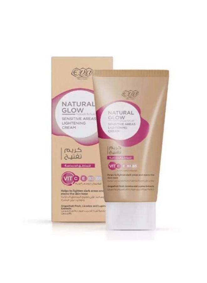 Eva Skin Care Natural Glow Lightening Cream for Sensitive Areas 50 g