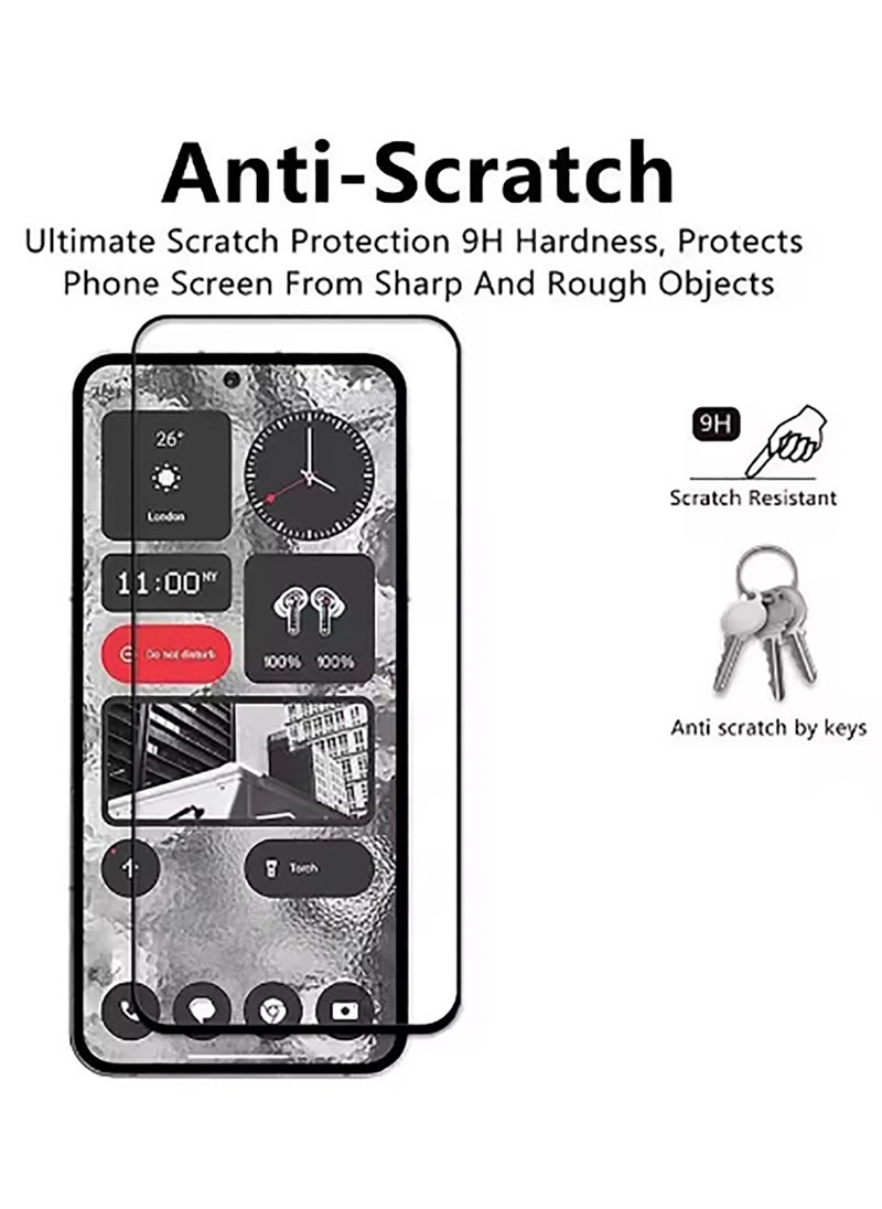 Generic - 2Pack Screen Protector Tempered Galss, High Clear [Bubble Free] Screen Tempered Glass Protective Film for Nothing Phone 3a - Image 1