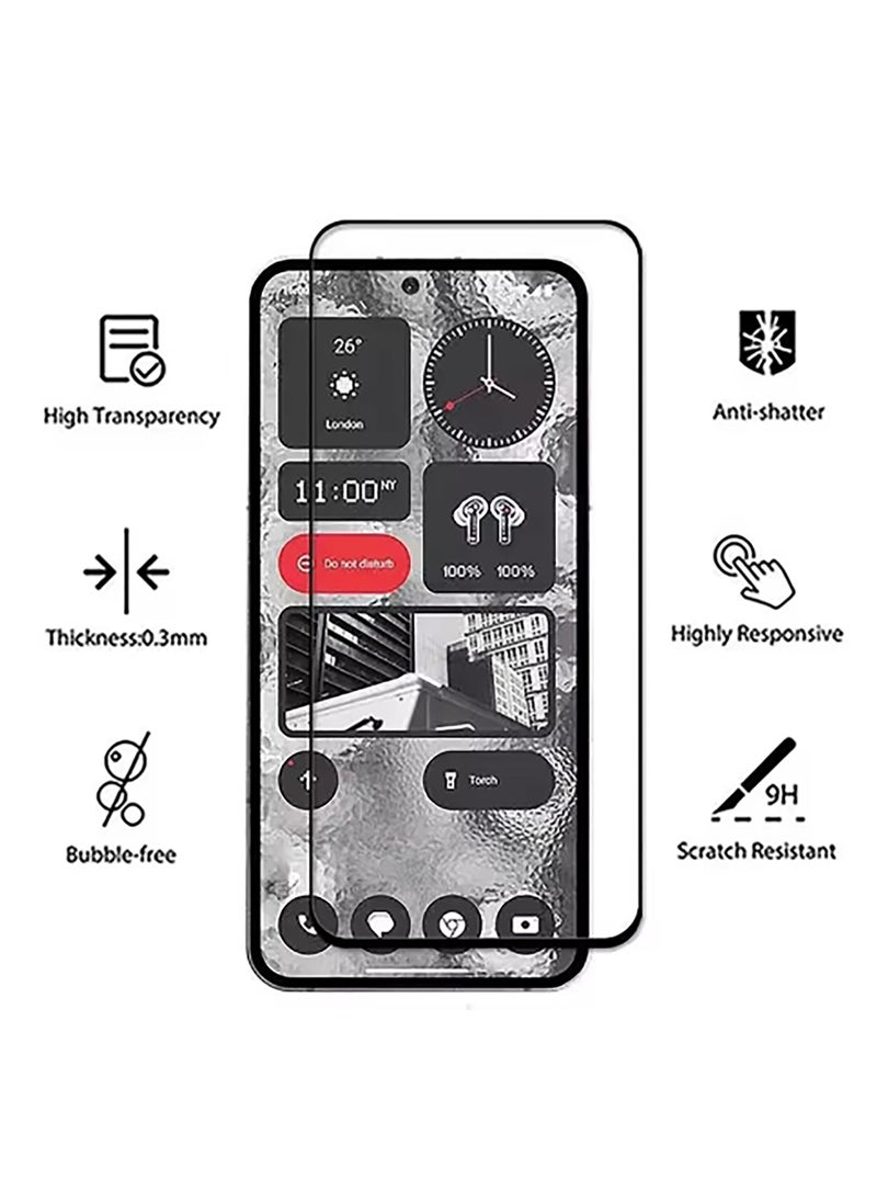 Generic - 2Pack Screen Protector Tempered Galss, High Clear [Bubble Free] Screen Tempered Glass Protective Film for Nothing Phone 3a - Image 1