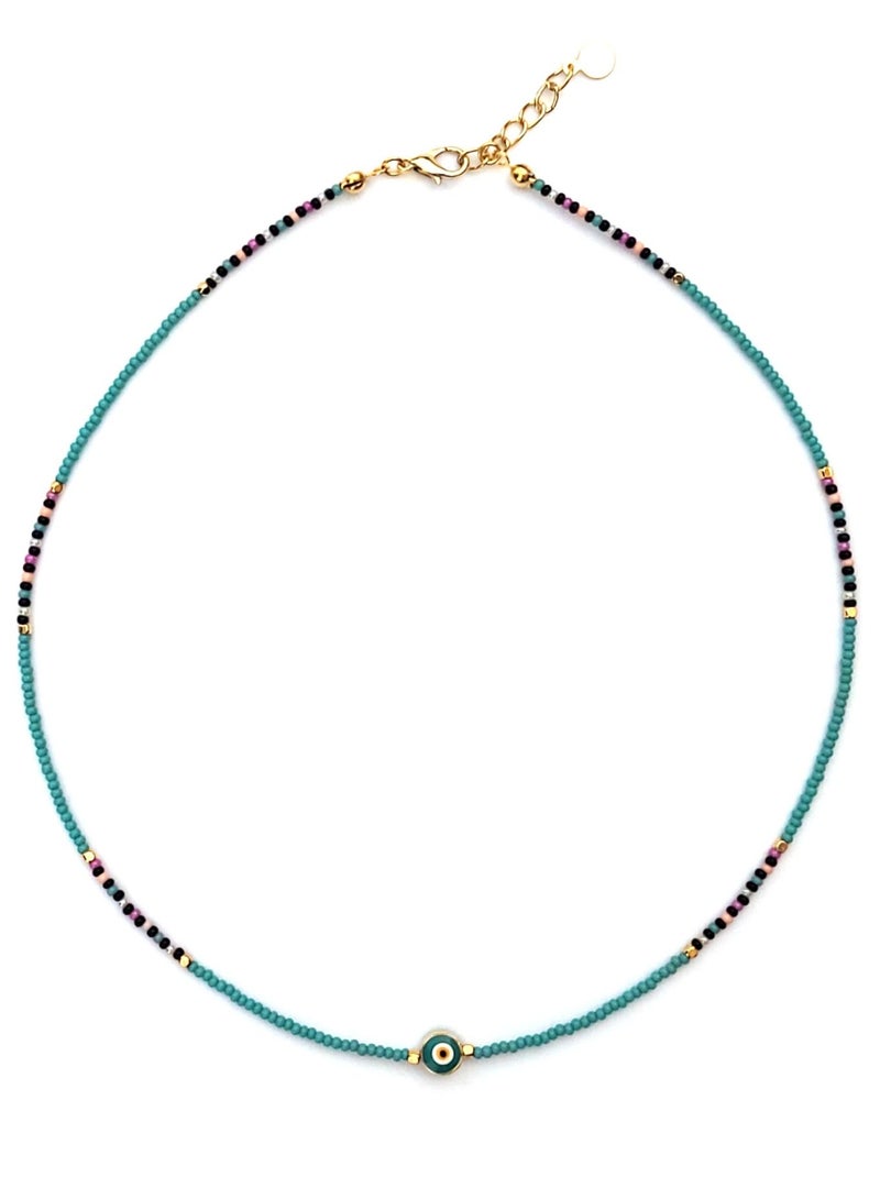 Alwan Necklace with Evil Eye - Image 2