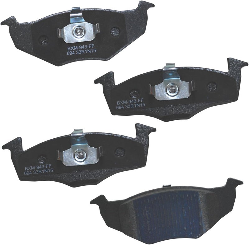Bendix Premium SBM694 Semi-Metallic Front Brake Pads for Volkswagen Derby 2005-2001, Golf 1997, Golf 1999, Gol Sedan 2013-2010 - Image 1