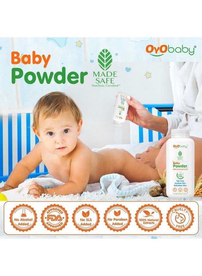 OYO BABY Baby Combo Diaper Rash Cream And Dusting Baby Powder (50Gm And 200Gm Respectively)  - Image 3