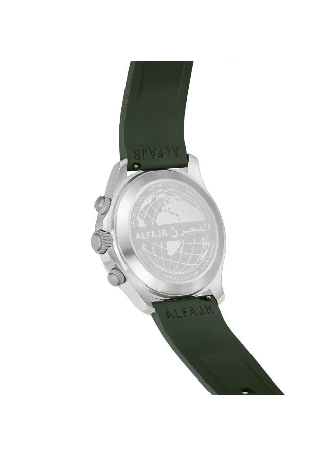 الفجر ساعة رقمية مقاومة للماء WH-24S-GREEN - Image 4