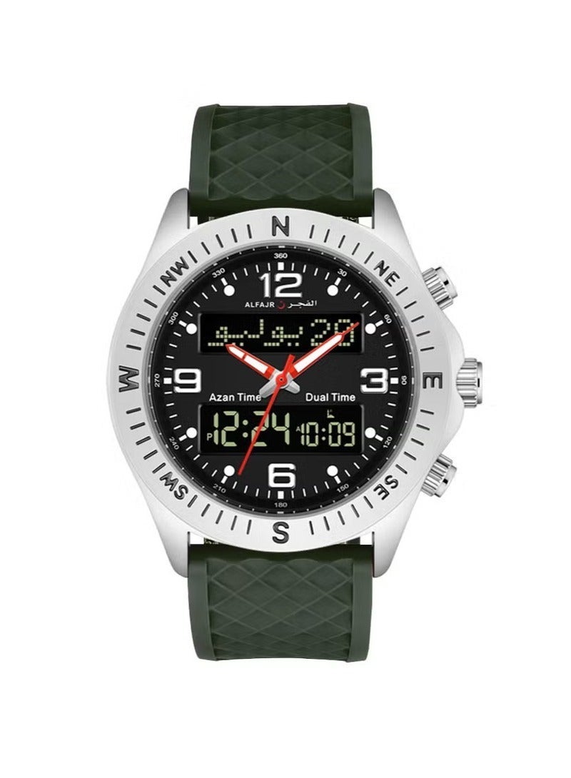 ساعة رقمية مقاومة للماء WH-24S-GREEN - Image 1