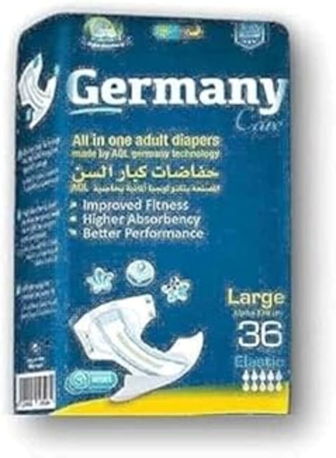 Germany Germany Adult Diapers Size large 36 Pieces