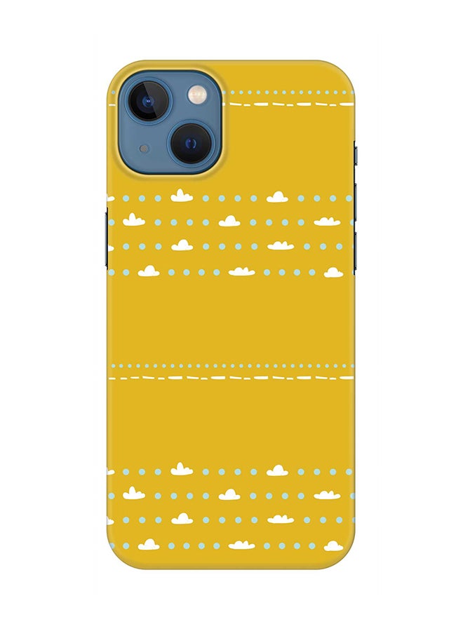 Stylizedd Case for Apple iPhone 14 Plus Case Slim Snap Classic Series Mobile Cover Hard PC Shield Matte Finish Print - Dotty Skies