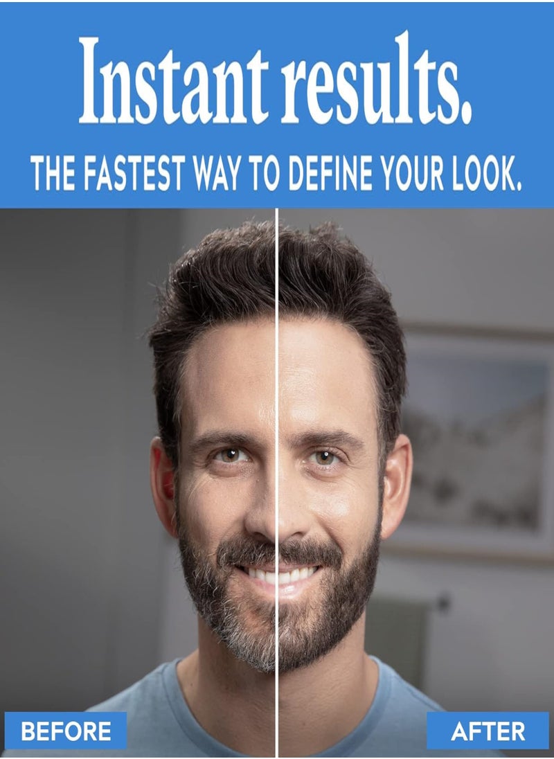 Just For Men - 1-Day temporary Color for Beard and Eyebrows, up to 30 Applications,Black - Image 1
