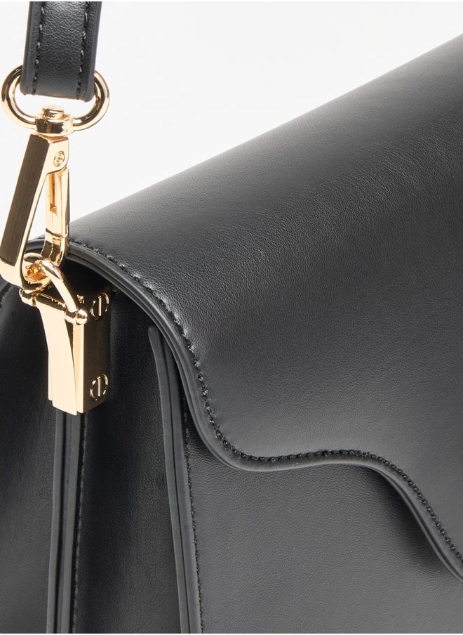 Celeste Embellished Crossbody Bag with Adjustable Strap  - Image 3