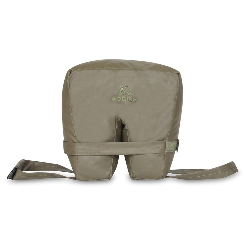 MOBIUS Triumph Tele Lens Support Bag for Wildlife Photography Bean Bag- Olive Green - Image 1