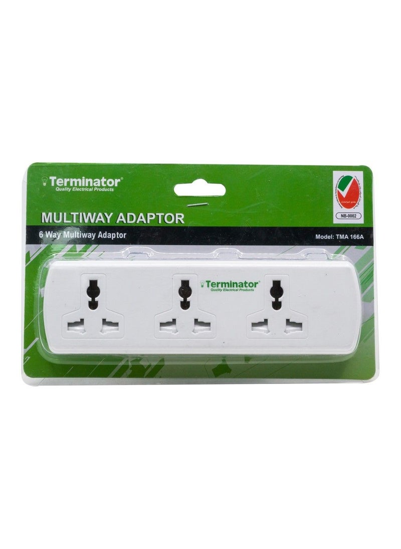 Terminator Terminator 6 Way Universal Multiway Adaptor  - Image 1