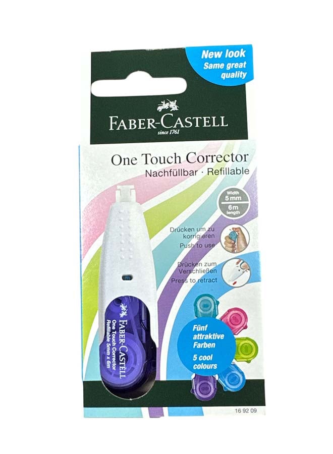 FABER-CASTELL One Touch Corrector Tape Card (1Pc) - Image 2