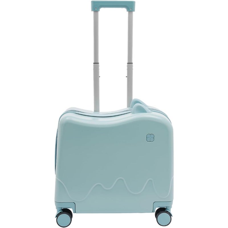 Ride on Suitcase with Spinner Wheels, Luggage With Lock for Girls and Boys, Toddler Ride on Luggage for Study Tours, Outings, Trips - Image 1