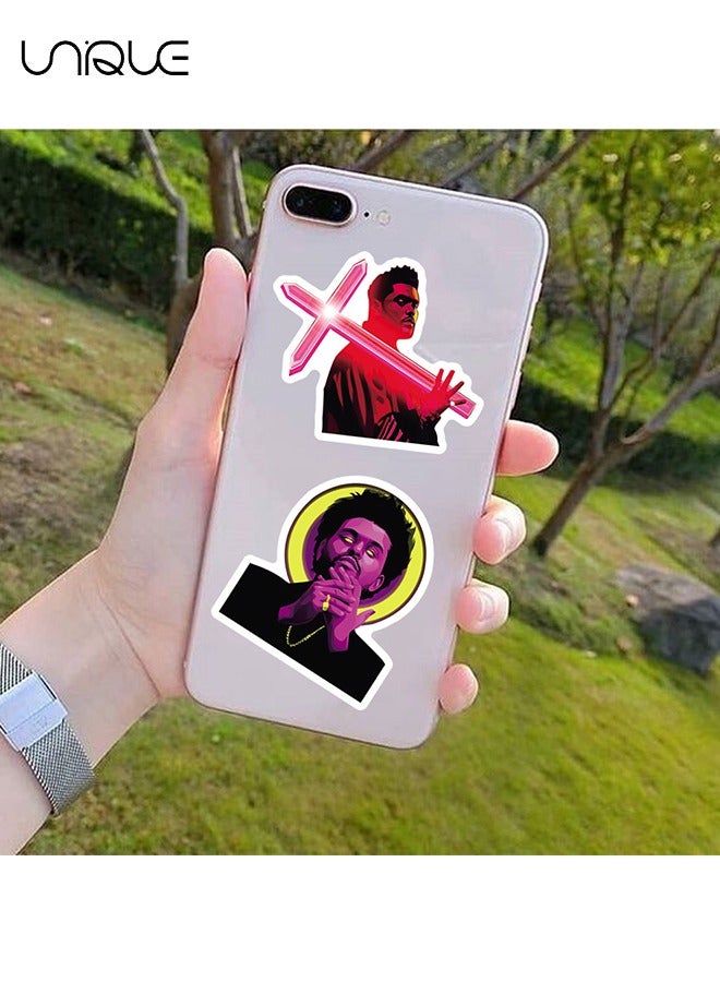 Unique 50PCS European and American Star Singer Stickers，Vinyl Waterproof Stickers for Water Bottles Laptop Phone Computer Guitar, Gifts for Teens, Girls, Fans  - Image 5