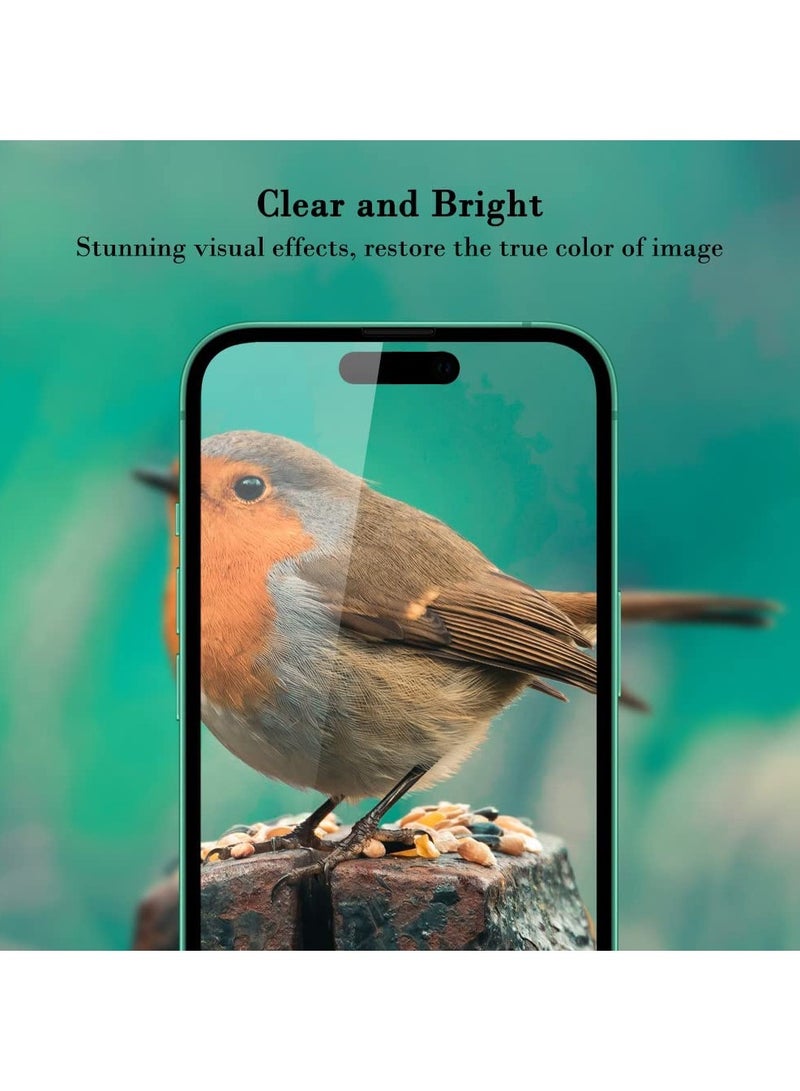 آرمور لاصقة حماية للشاشة من الزجاج المقوى لهاتف أبل آيفون 15 - Image 3