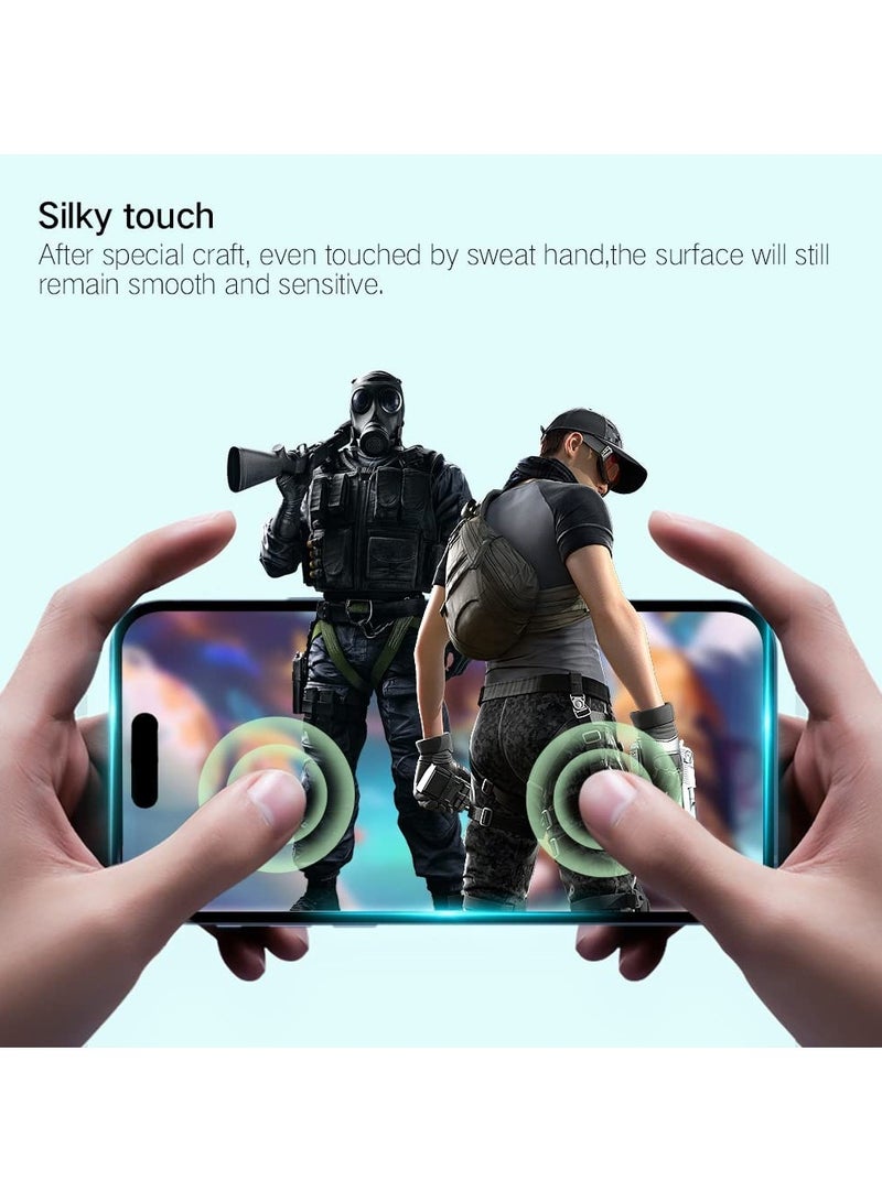 آرمور لاصقة حماية للشاشة من الزجاج المقوى لهاتف أبل آيفون 15 - Image 5