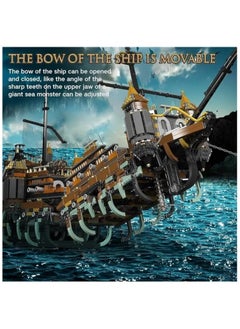 mould king Mould King 13188 large sailboat building set, ship construction set model, children's toy set model 4147 parts, pirate ship toys 14+  - Image 2