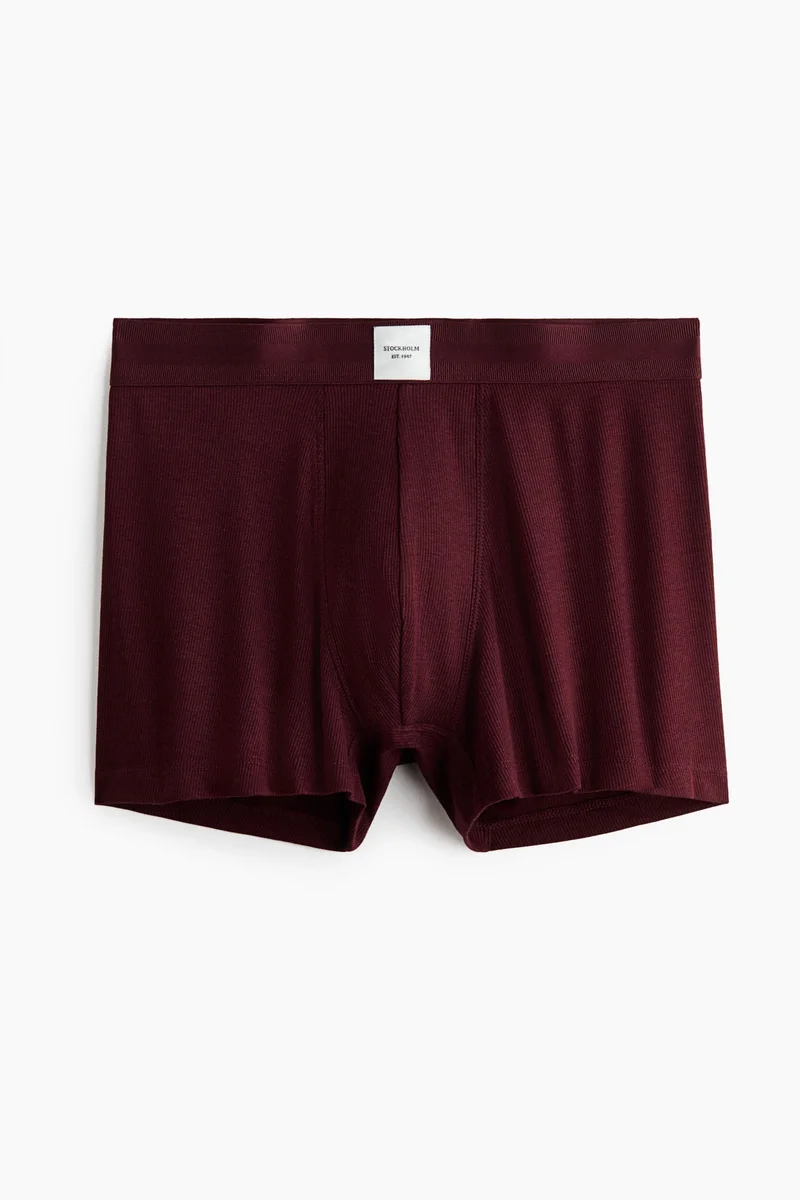 H&M  3-pack ribbed short trunks for Men | Best Price UAE