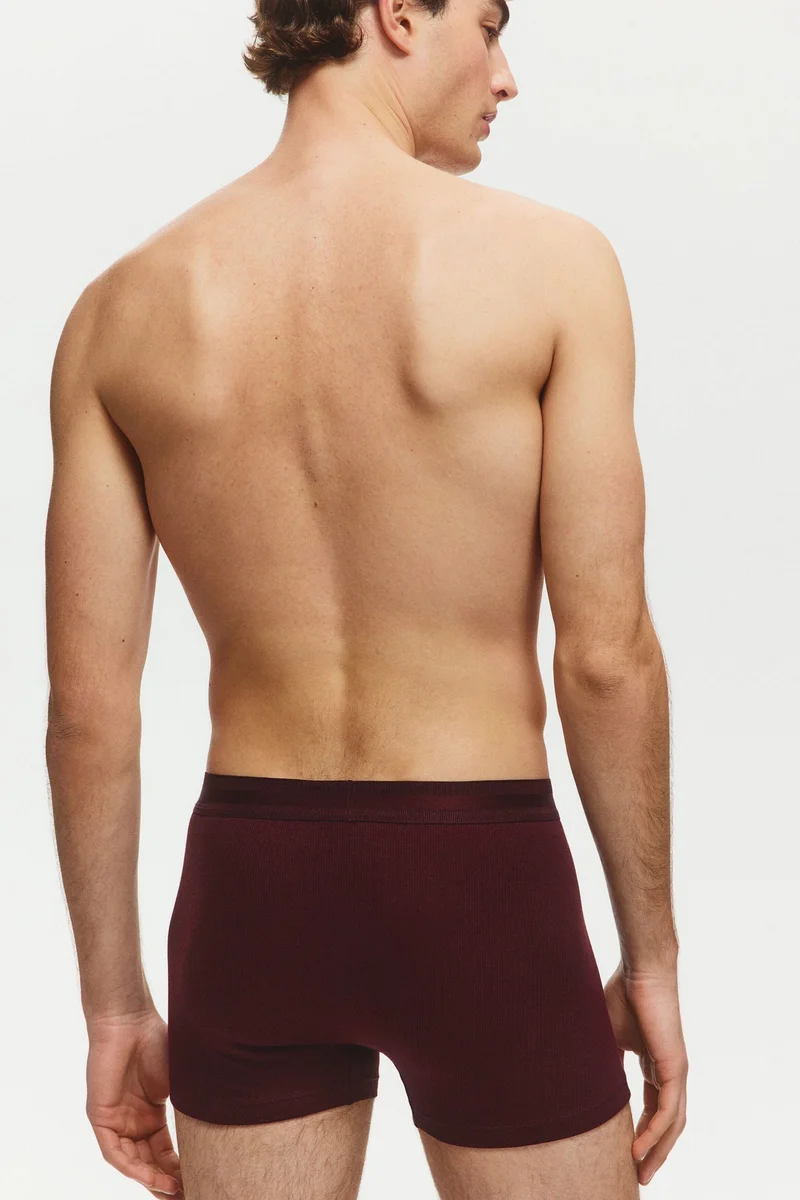 H&M  3-pack ribbed short trunks for Men | Best Price UAE