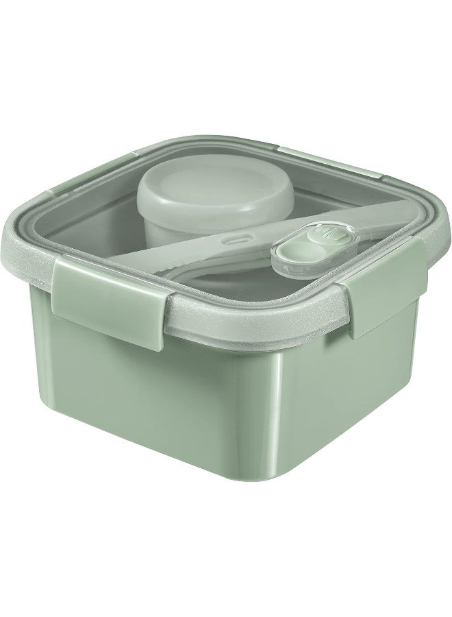 Curver Lunch Kit,Smart To Go, 1.1L Light Green - Image 1