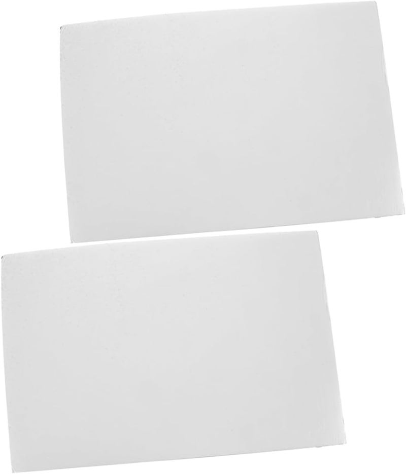 GATHINESS 2pcs Self-Adhesive High-Density Foam Board Sheets for Model Making and Craft Projects, Rectangular White Foam Sheets for Architecture, DIY Arts and Crafts - Image 1