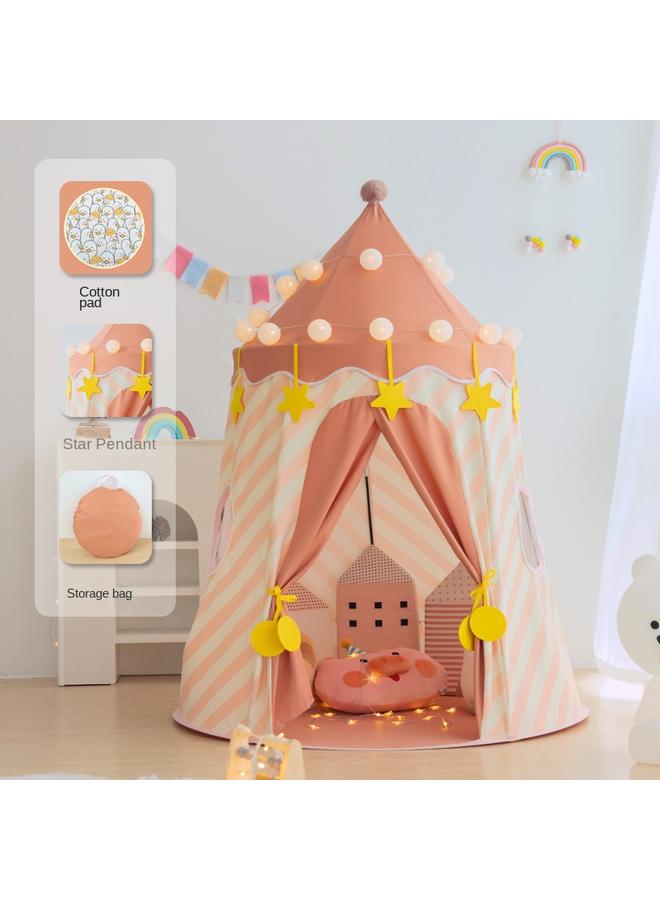 الأزرق جي دبليو غرفة الأطفال خيمة لعبة غرفة الأميرة ألعاب الأولاد والبنات بيت هدية الطفل - Image 1