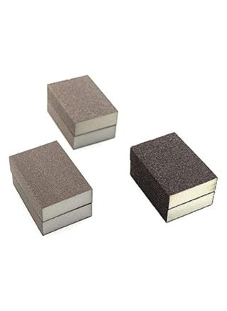 6 pcs Coarse/Medium/Fine 3 Different Specifications Sanding Blocks Assortment, Reusable and Washable with Wet and Dry, Ideal for Wood Metal Polishing - pzsku/Z1D1C84C3387FDB67E40BZ/45/_/1740389304/54afebcc-b692-43d1-ae39-9a908448b5c4