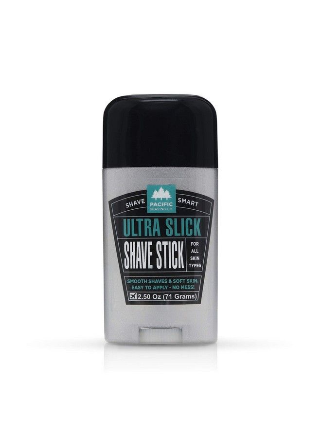 pacific shaving company Ultra Slick Shave Stick Easy Apply No Mess Smooth Shaves & Soft Skin Tsa Friendly All Skin Types With Safe And Natural Ingredients 2.5 Oz - Image 2
