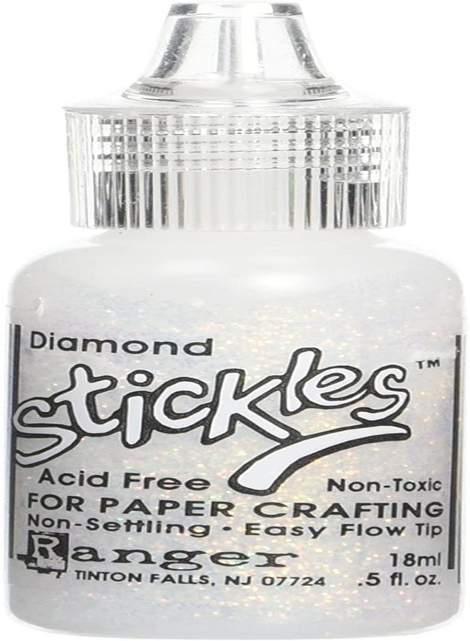 Stickles Glitter Colors - Rose Gold, Diamond, Silver & Gold - 4 Item Bundle - Image 3