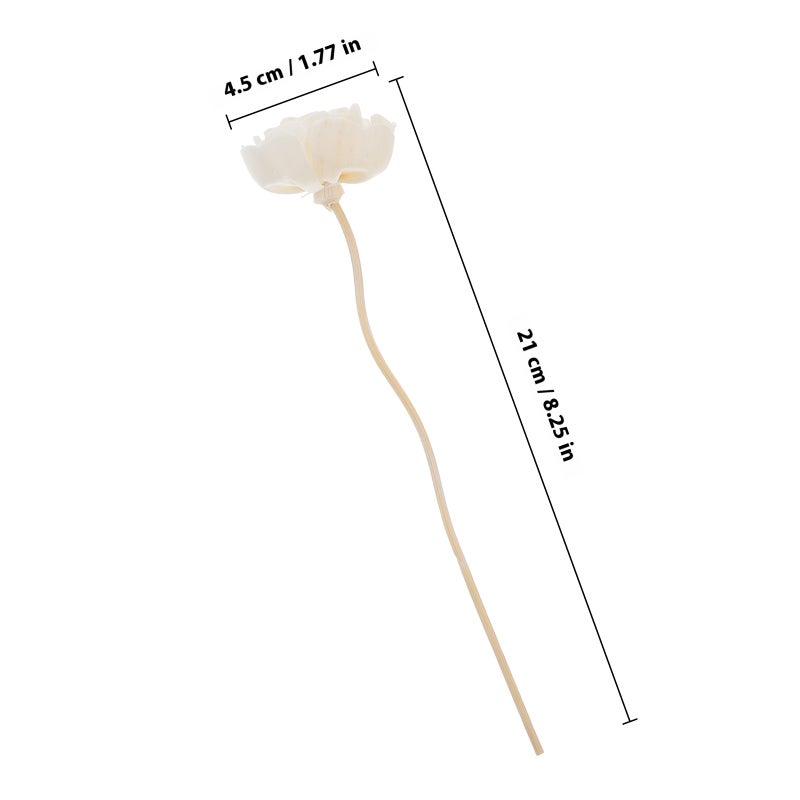 6pcs Reed Diffuser Sticks Flower Refill Diffuser Rattan Reeds Decorative Flower Diffuser Sticks For Home Fragrance - Image 2