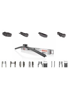 BOSCH Aeroeco Front Window Wiper Blades Driver Side And Passenger side For Jeep Wrangler Jan. 2007 - 2022  - Image 3